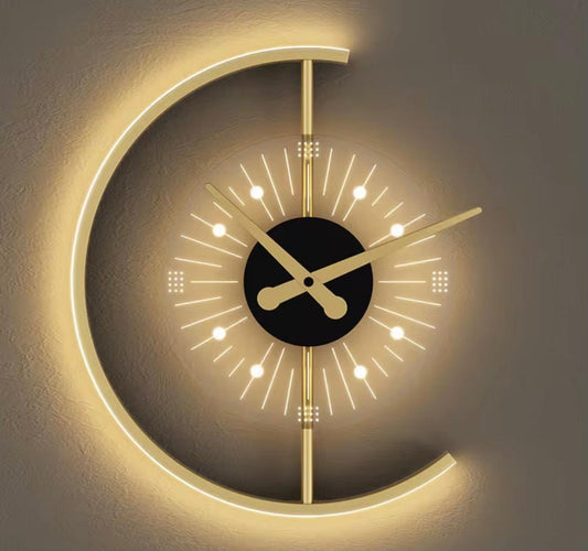 led nordic premium wall  clock